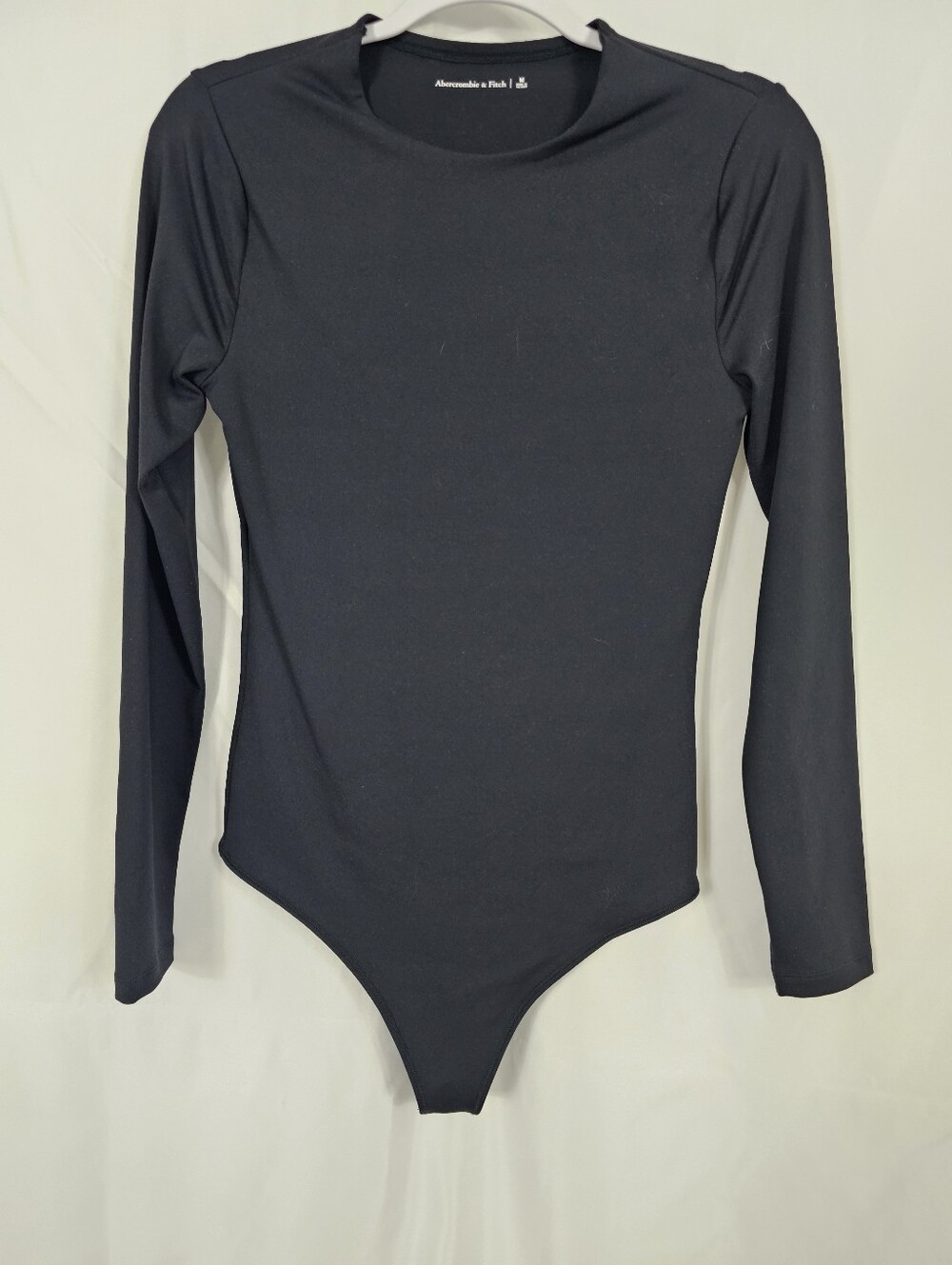 NWOT Abercrombie and Fitch Long Sleeves Bodysuit in Black - Size M